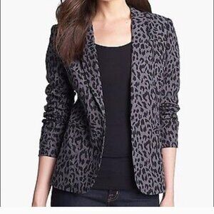 Joie Leopard Print Women's Blazer